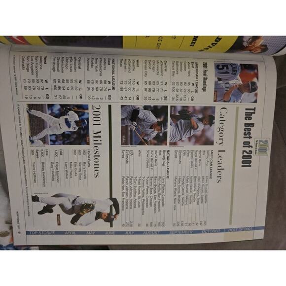 2001 WORLD SERIES PROGRAM - YANKEES DIAMONBACKS - Picture 14 of 15